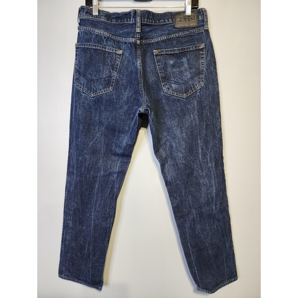 Bullhead Mens‎ Size 32x28 Straight Leg Denim Jeans Dark Wash Tag 32x30